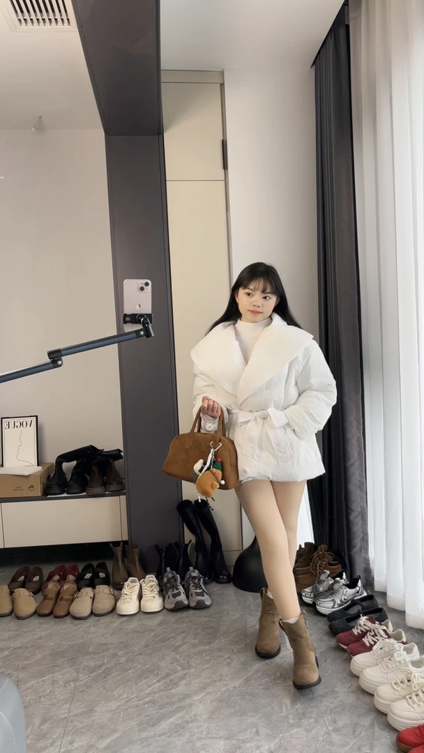 【SY】超火韩系绒面短靴靴子小个子短靴百搭休闲中筒时尚时尚韩系