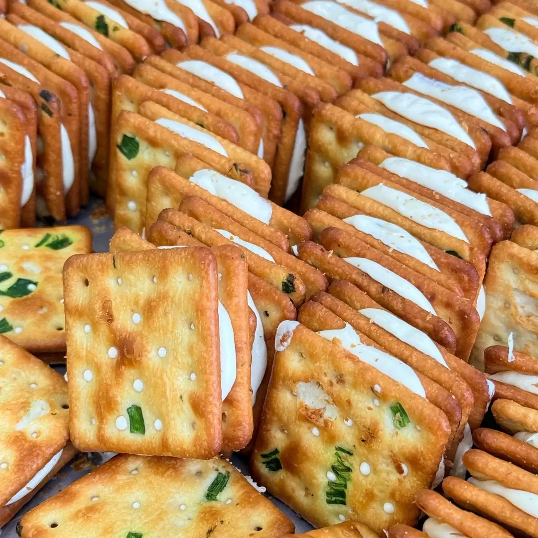 葱香牛扎饼干  有点甜有点咸