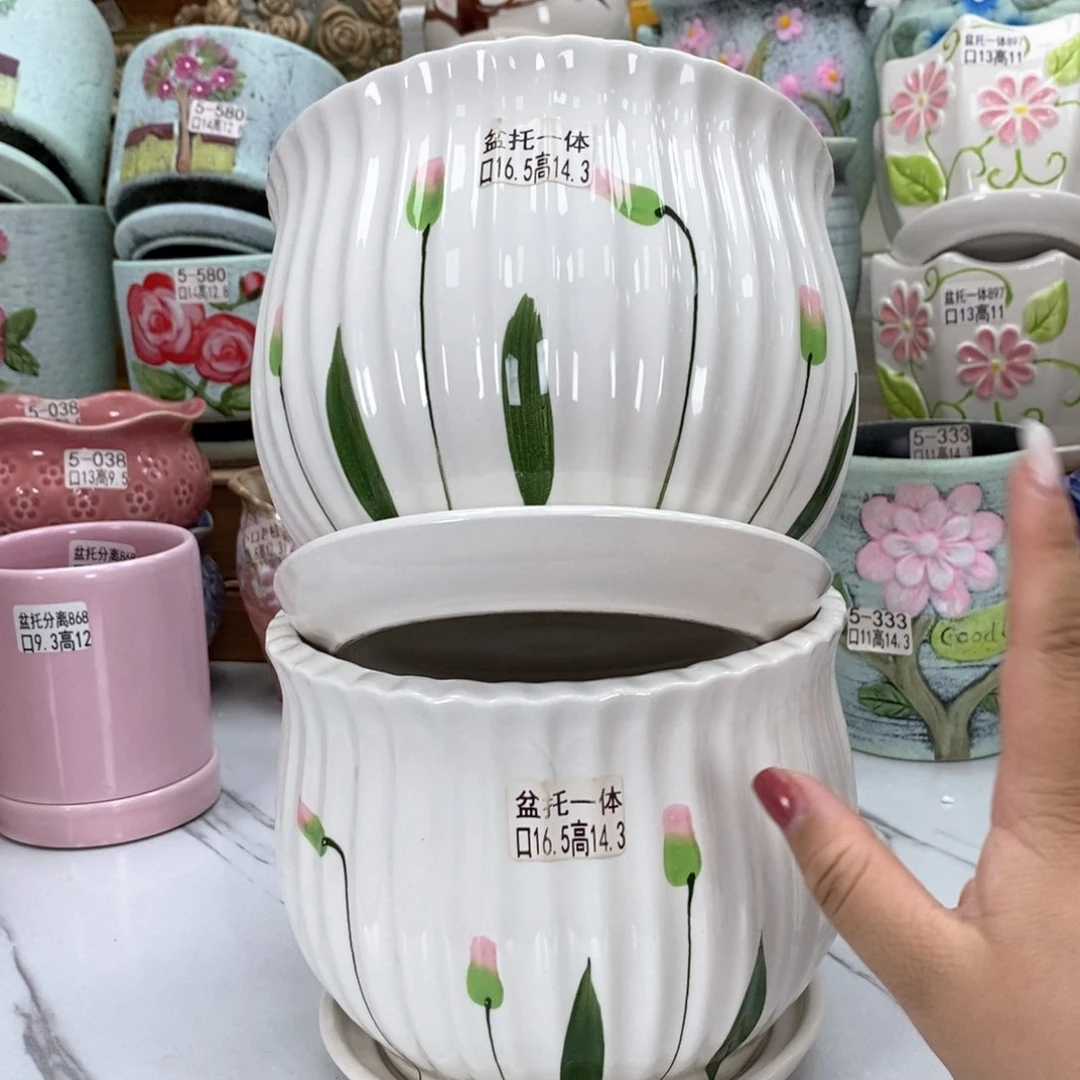 @陶瓷花盆@@5868682469
