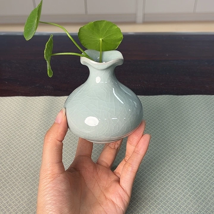 龙泉云间青瓷小米茶器