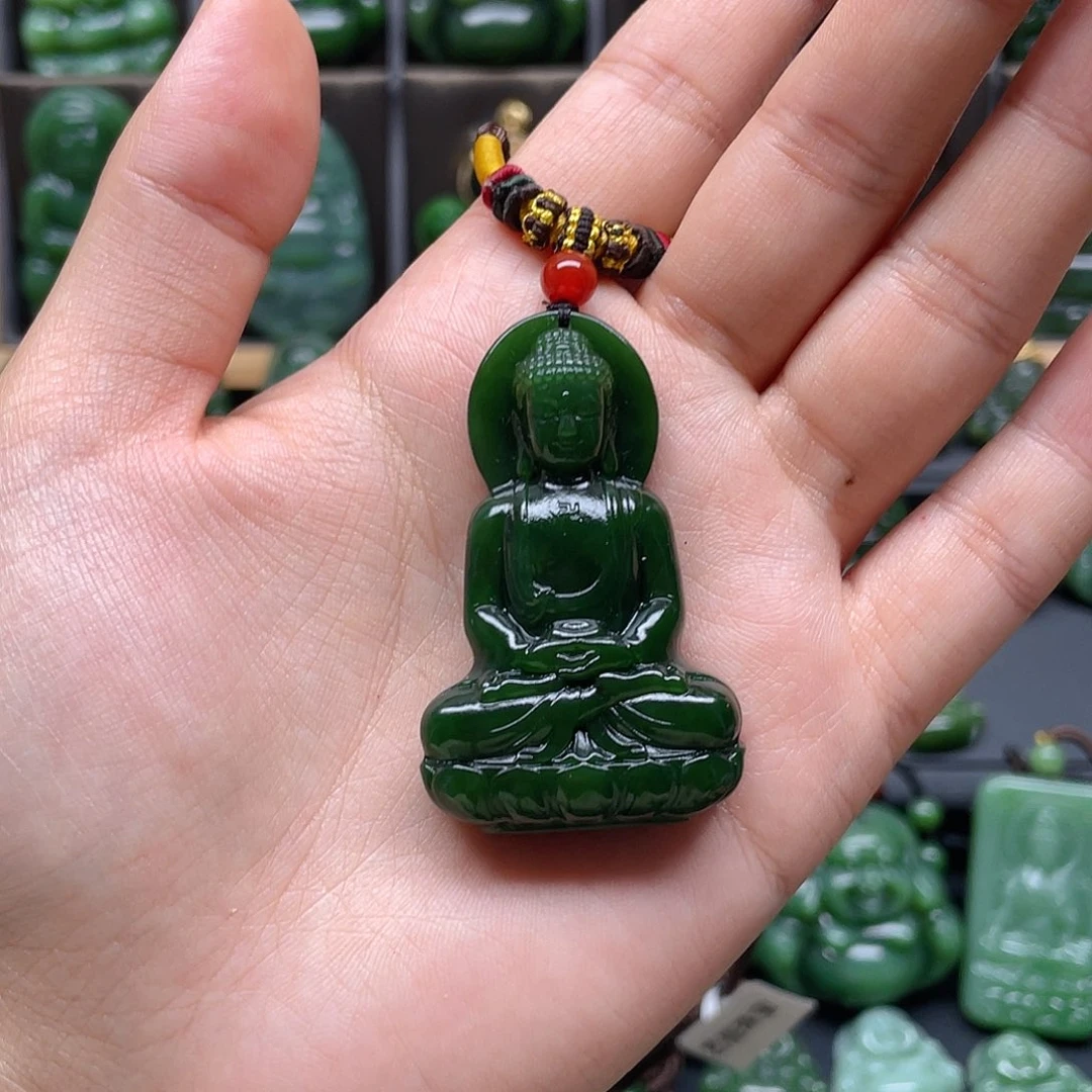 颈饰未镶嵌和田玉新**启