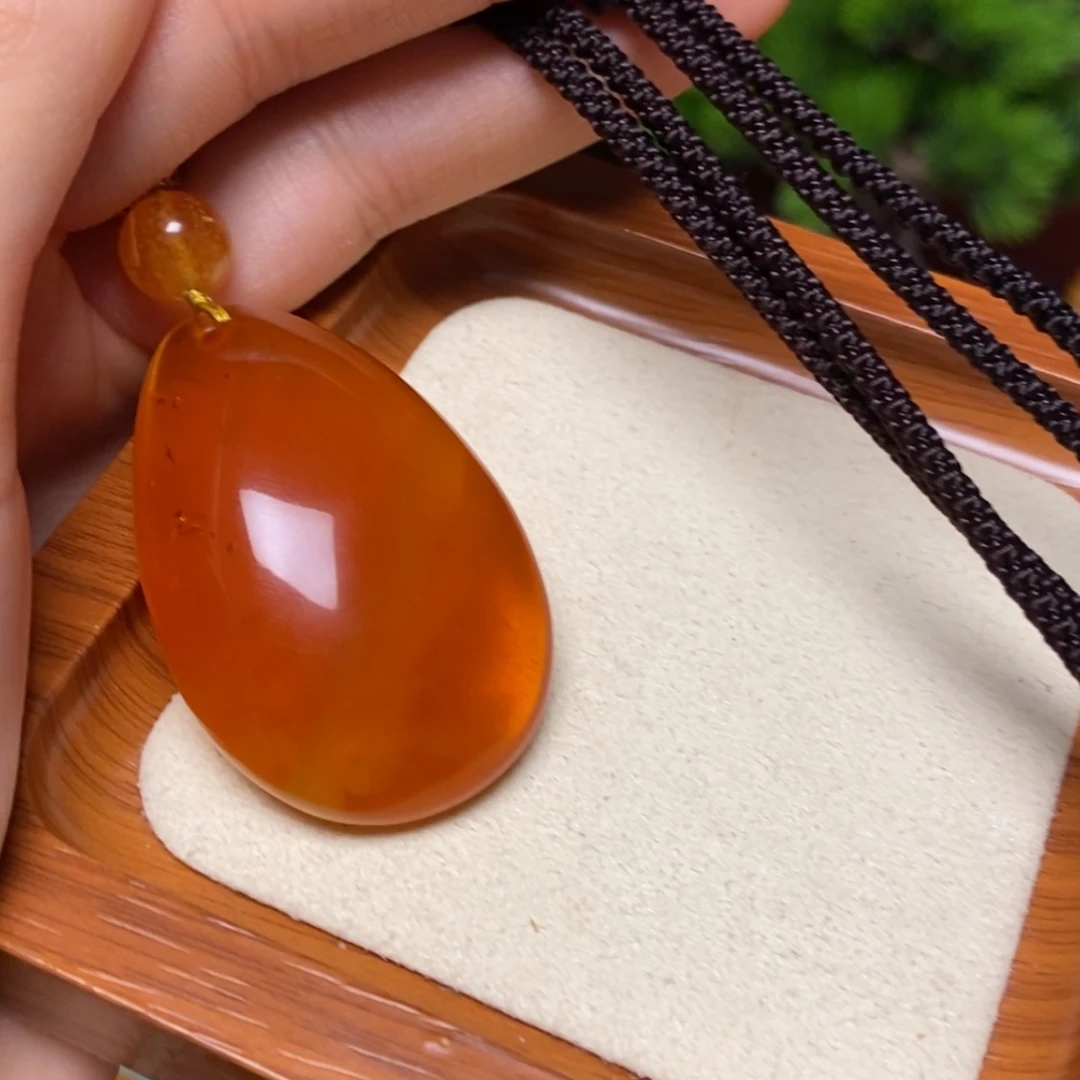 【闪购商品】蜜蜡颈饰未镶嵌明**辰项链定制