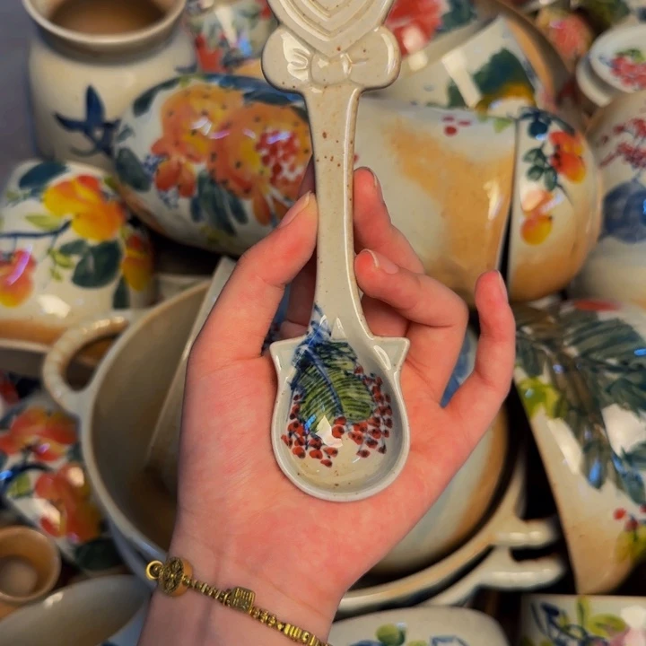 瓷片景德镇陶瓷手工手绘