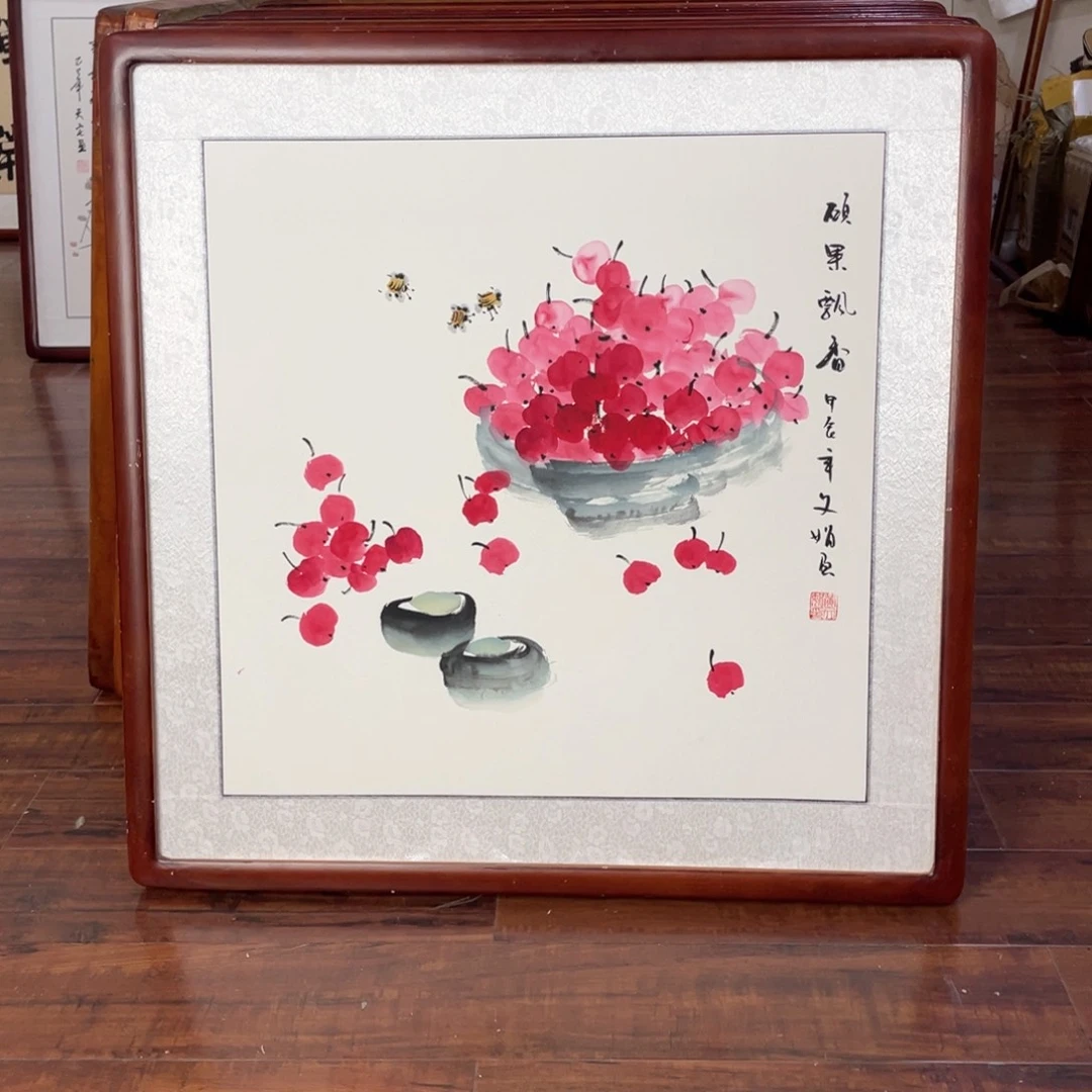 国画带框尺寸63*63厘米