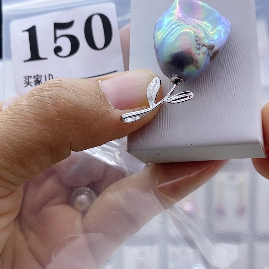 颈饰钛钢淡水珍珠