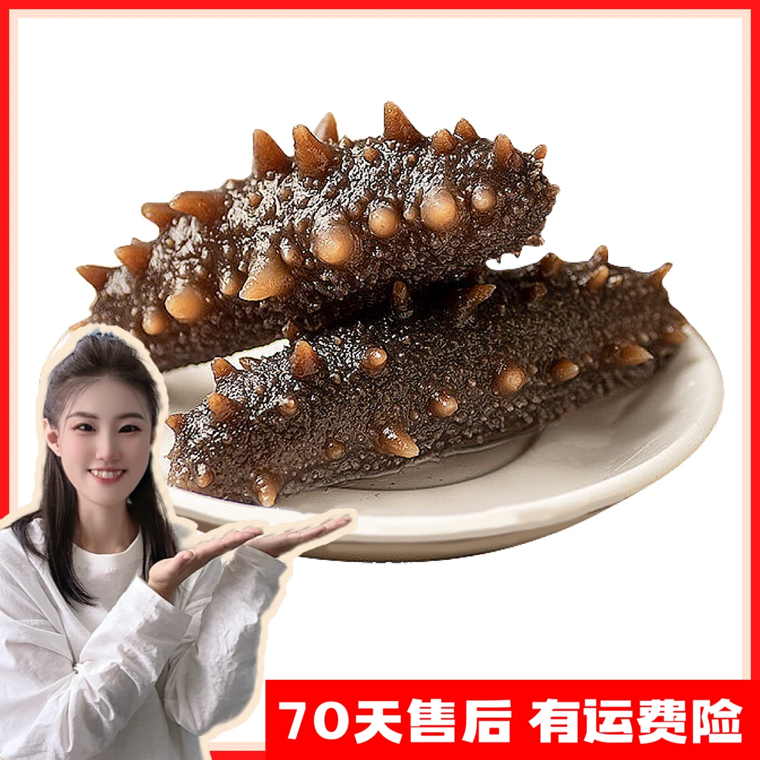 『大美海参』4-6头 大参王 500g 大连海参 蒸制口感