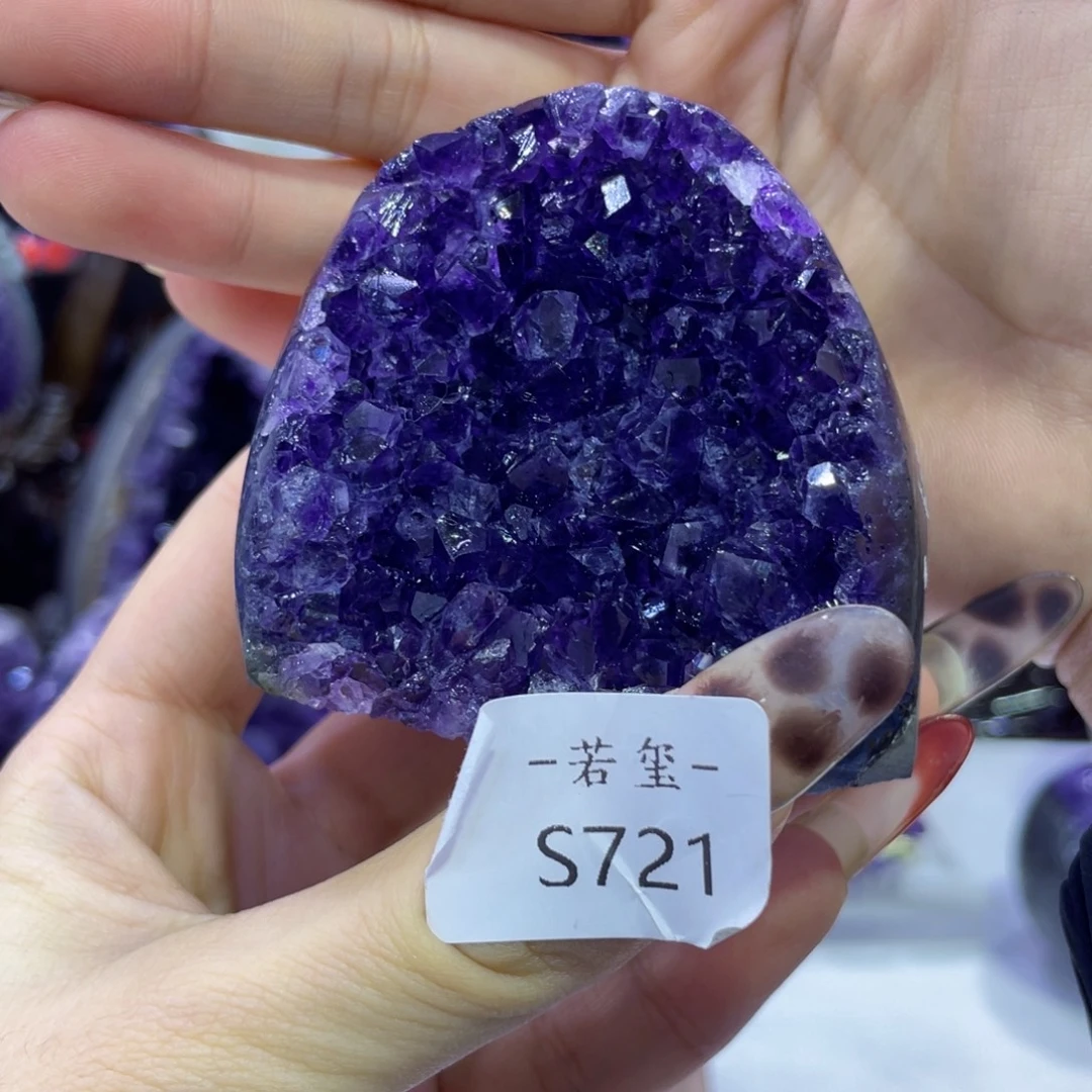 乌拉圭紫水晶摆件721