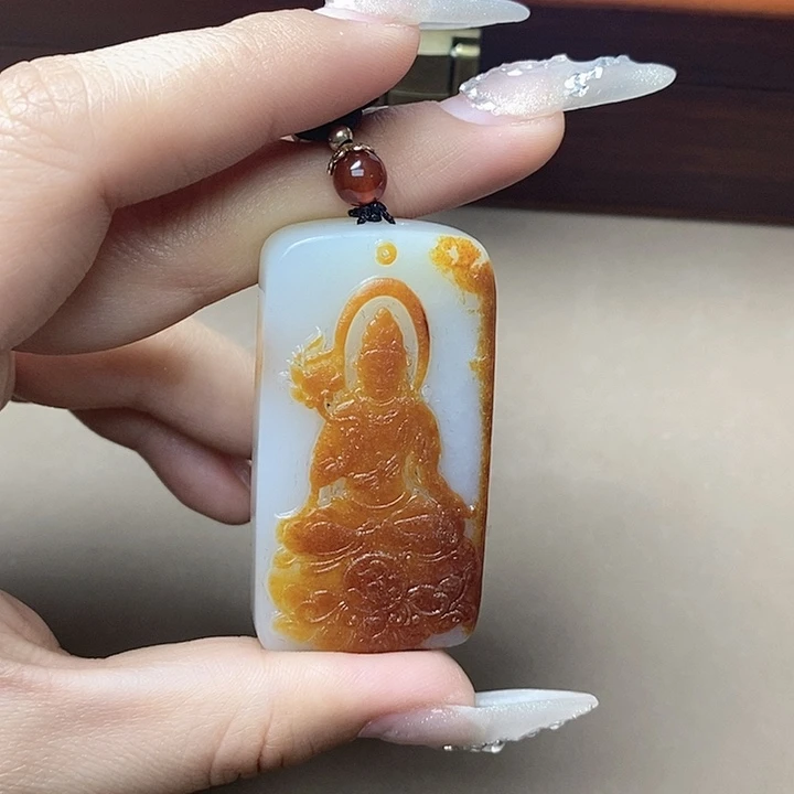 和田玉把件未镶嵌最*