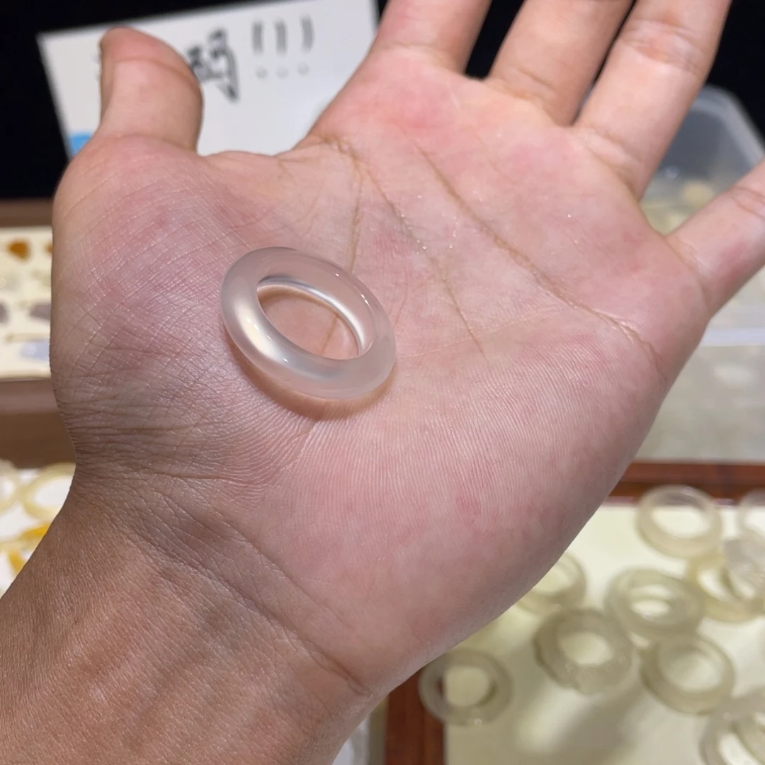 玛瑙/玉髓未镶嵌戒指504号港18