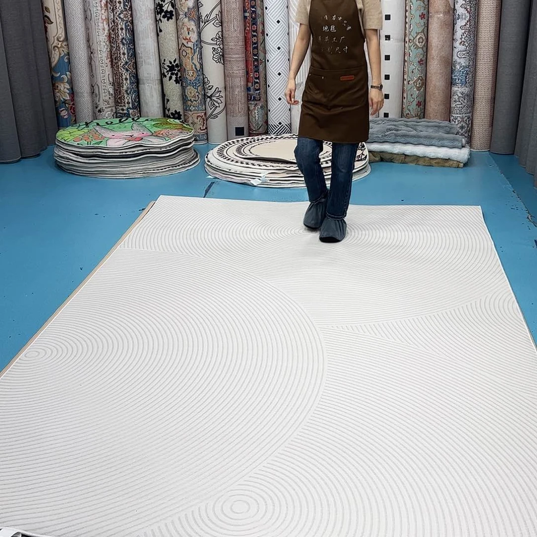 混纺197×300误差正负1-3厘米加厚棉布底比利时绒微瑕