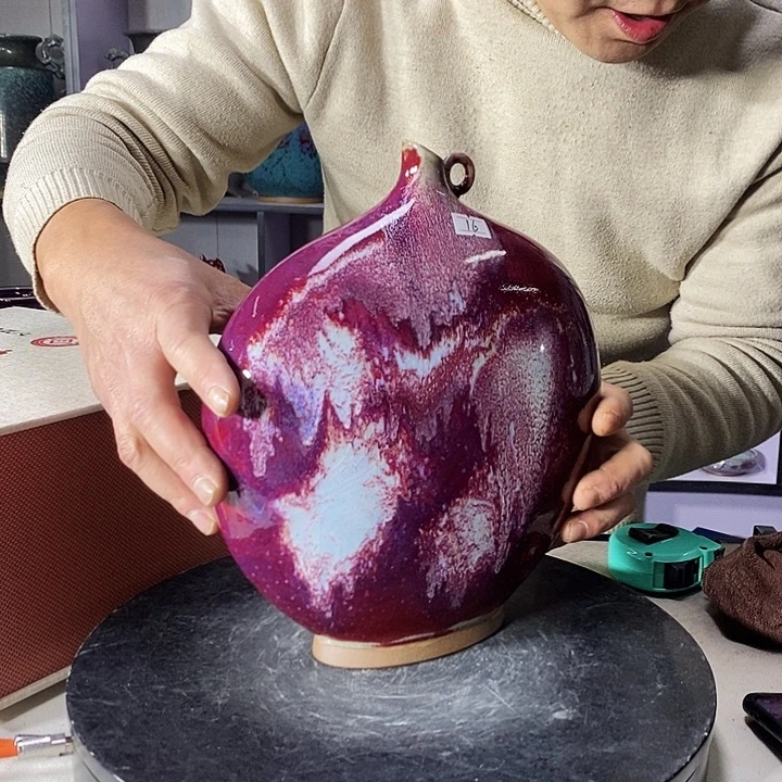 瓷片中国神垕精品钧瓷