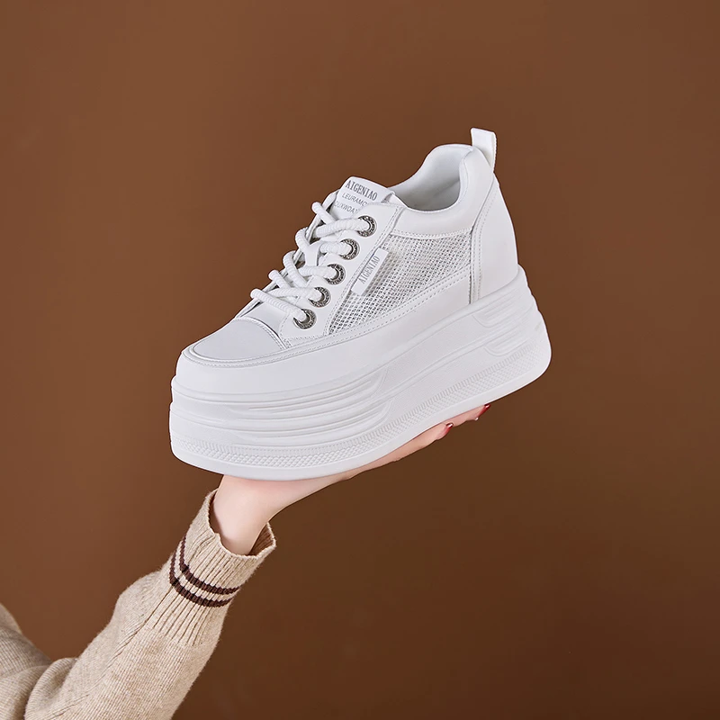 9CM小个子心机鞋子时尚松糕鞋休闲鞋女鞋薄款舒适厚底1788-9TW