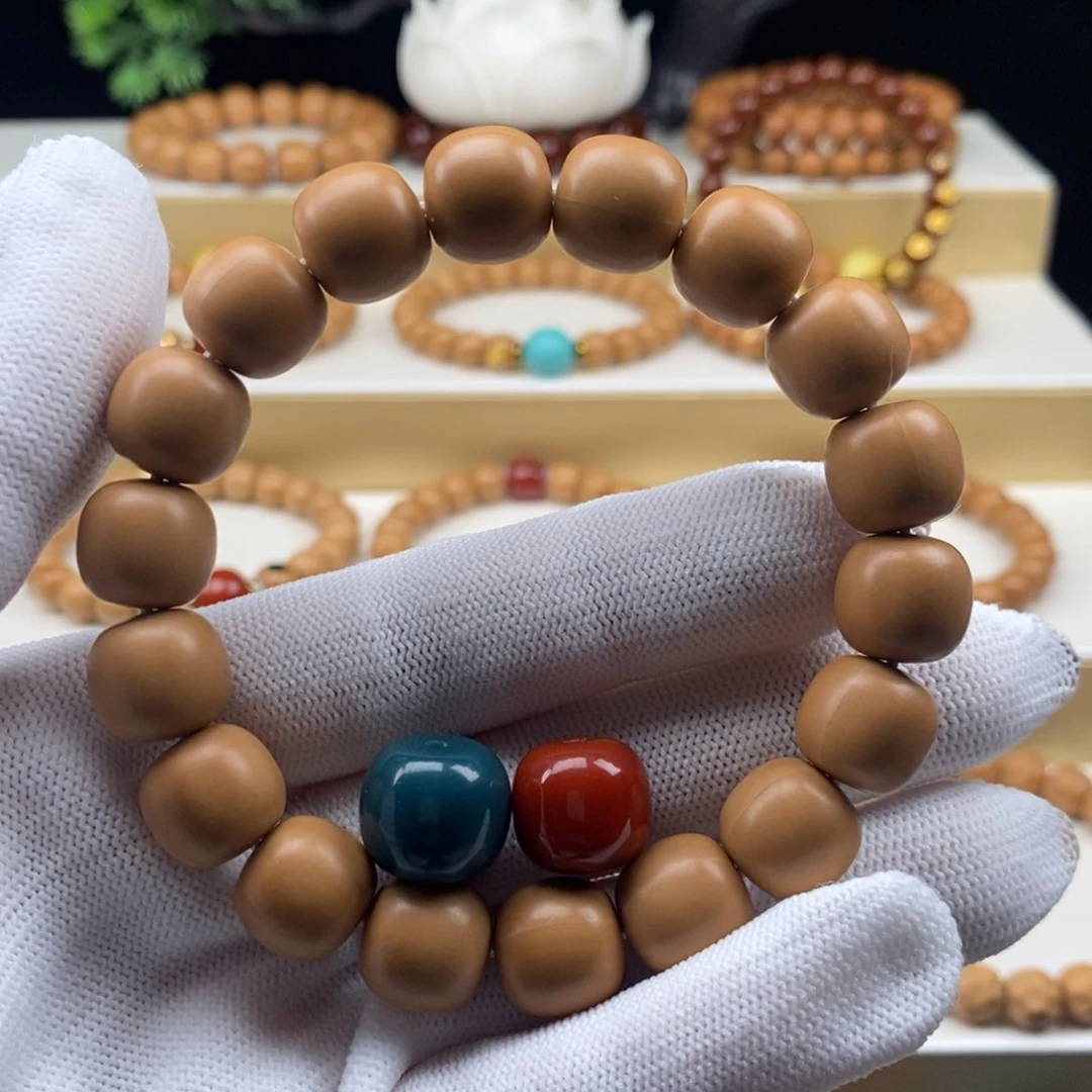 猴头核桃手串过*°