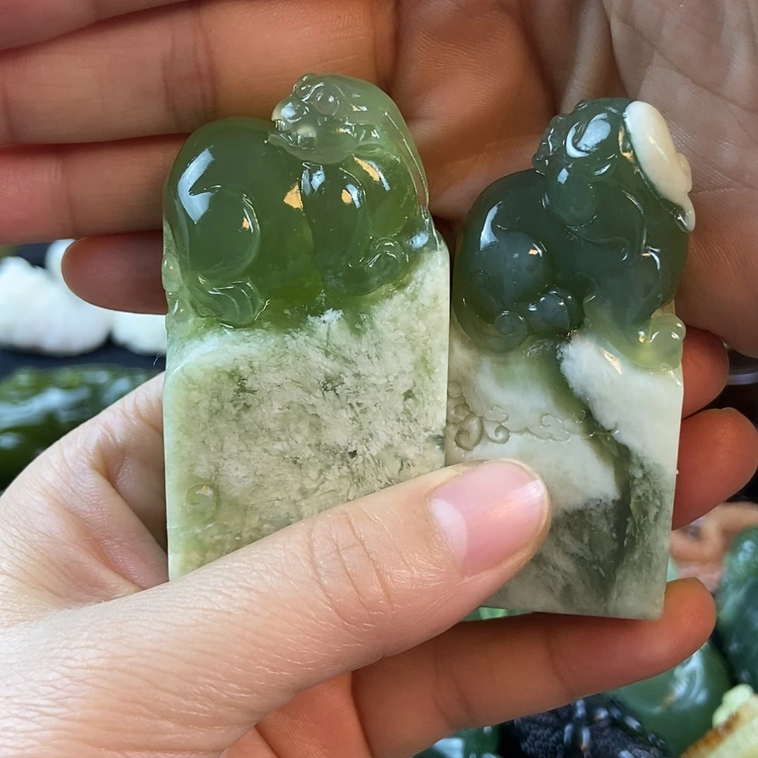 蛇纹石玉手把合金曙*