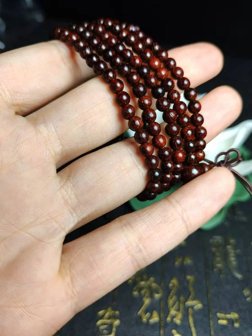 印度小叶紫檀手串，高油密，檀香紫檀，多款