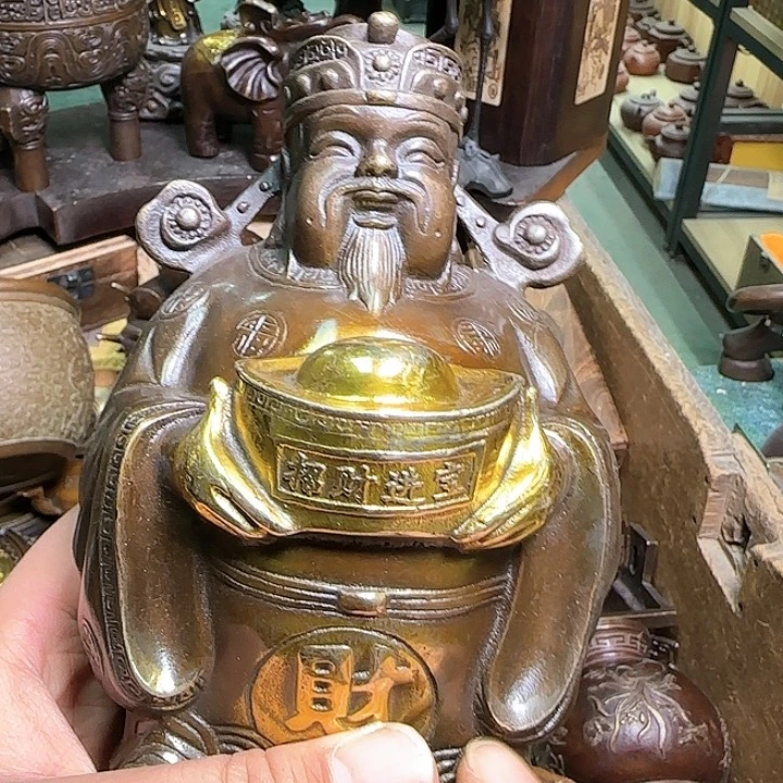 铜器办公室茶室摆件