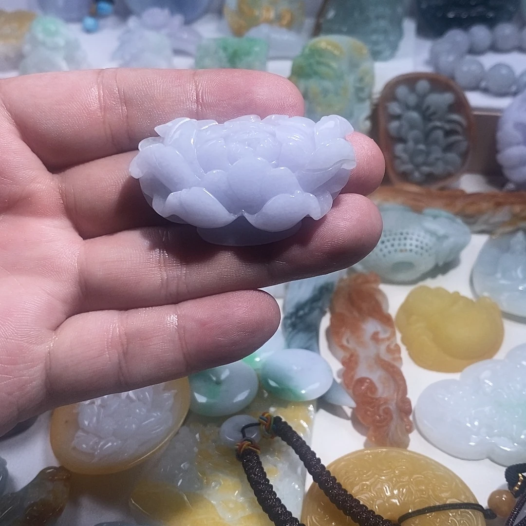 翡翠未镶嵌颈饰缅甸翡翠A货