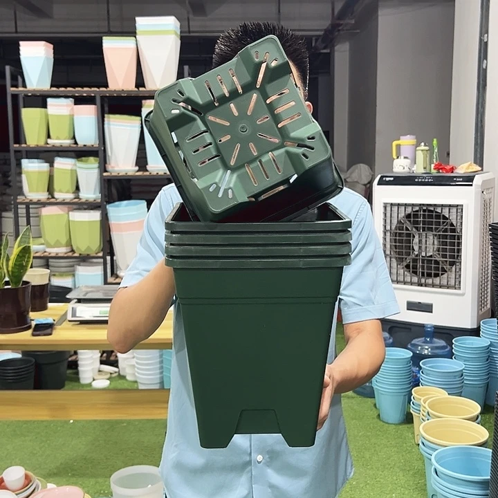 方盆口23高26军绿5只无托