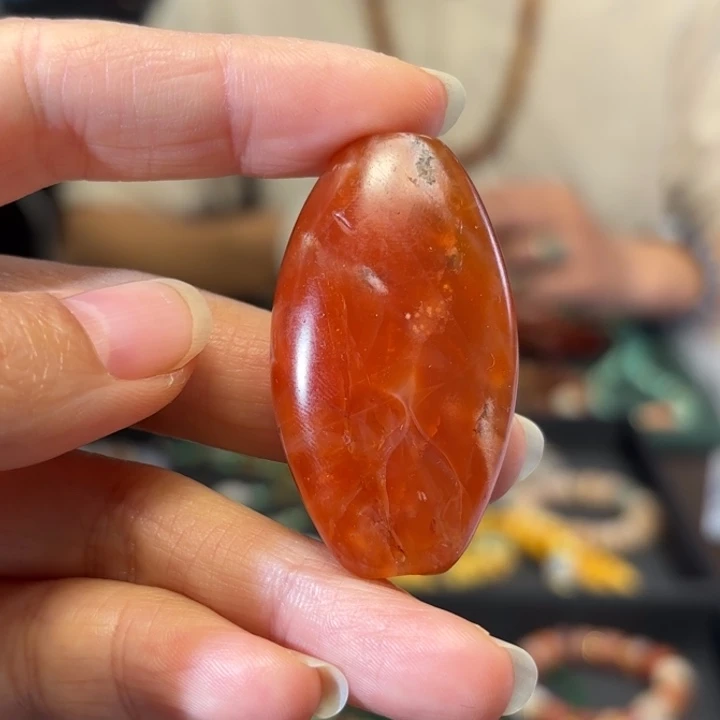 南红玛瑙未镶嵌颈饰南红