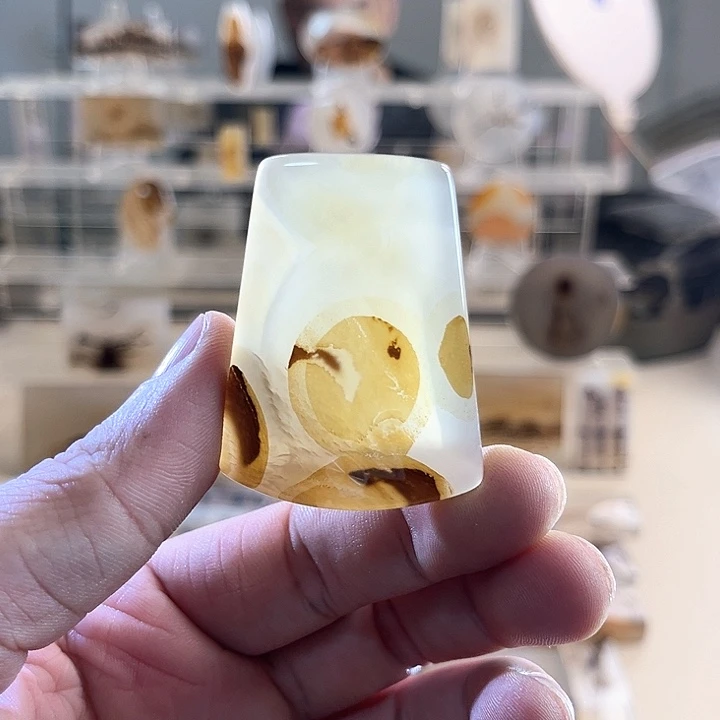 玛瑙/玉髓未镶嵌吊坠(不含链)