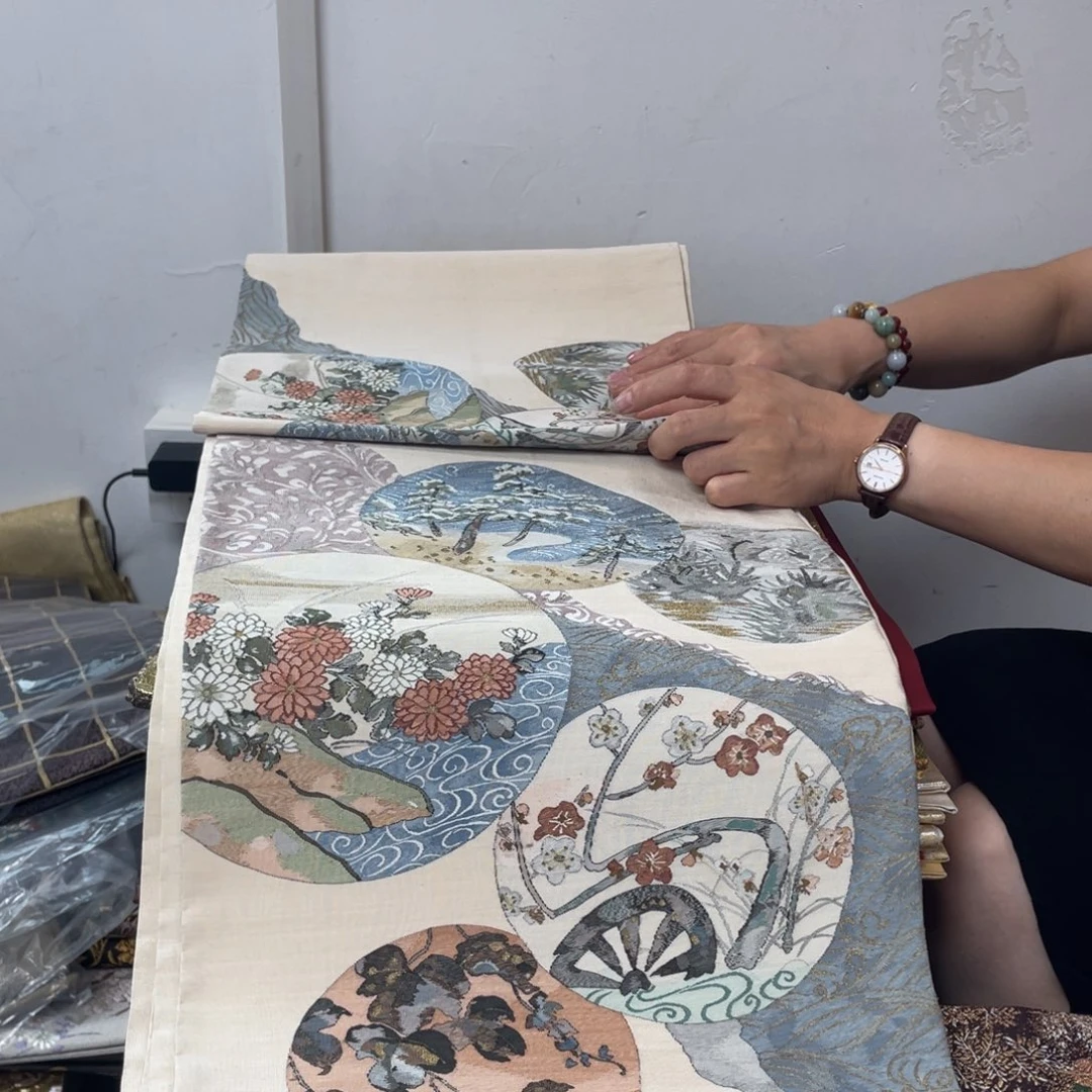 织绣唐锦桑蚕丝正绢面料