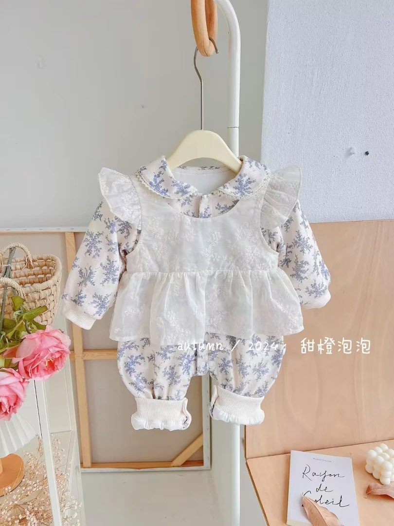 TC 甜橙4085韩系小纱（以直播衣服为准）婴幼儿衣服