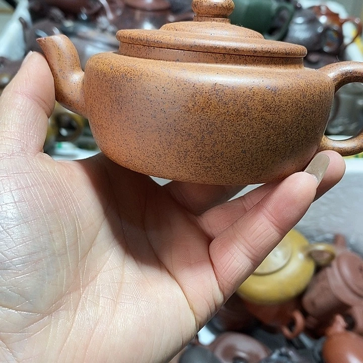 紫砂茶壶嘴磕微瑕