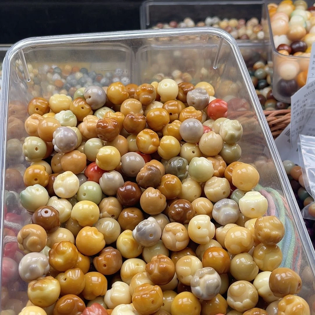 白玉菩提吊坠落*C/16mm/15颗