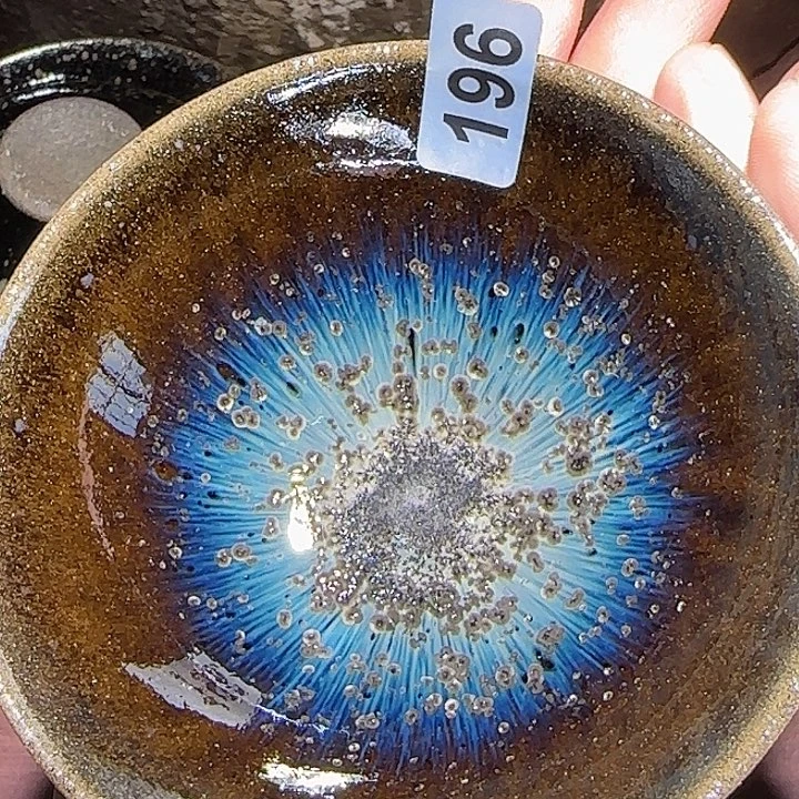 茶盏琢泥窑建盏柴烧