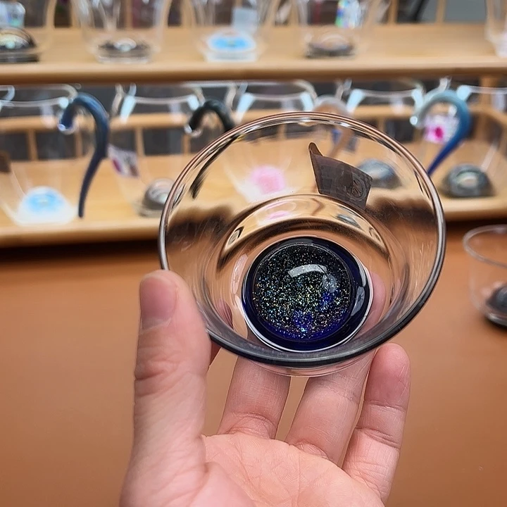 @***得无盖款高硼硅玻璃斑斓