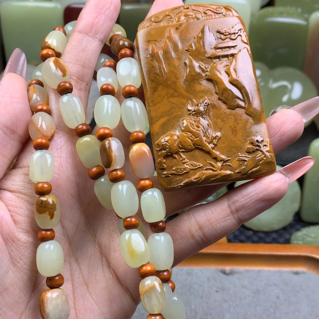 龙***谢新疆昆仑山料牌子