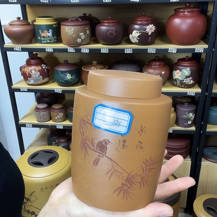 紫砂茶叶罐紫砂茶叶罐