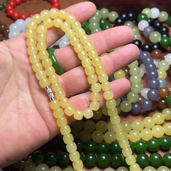 蜂蜜水老型8mmmm一套项链