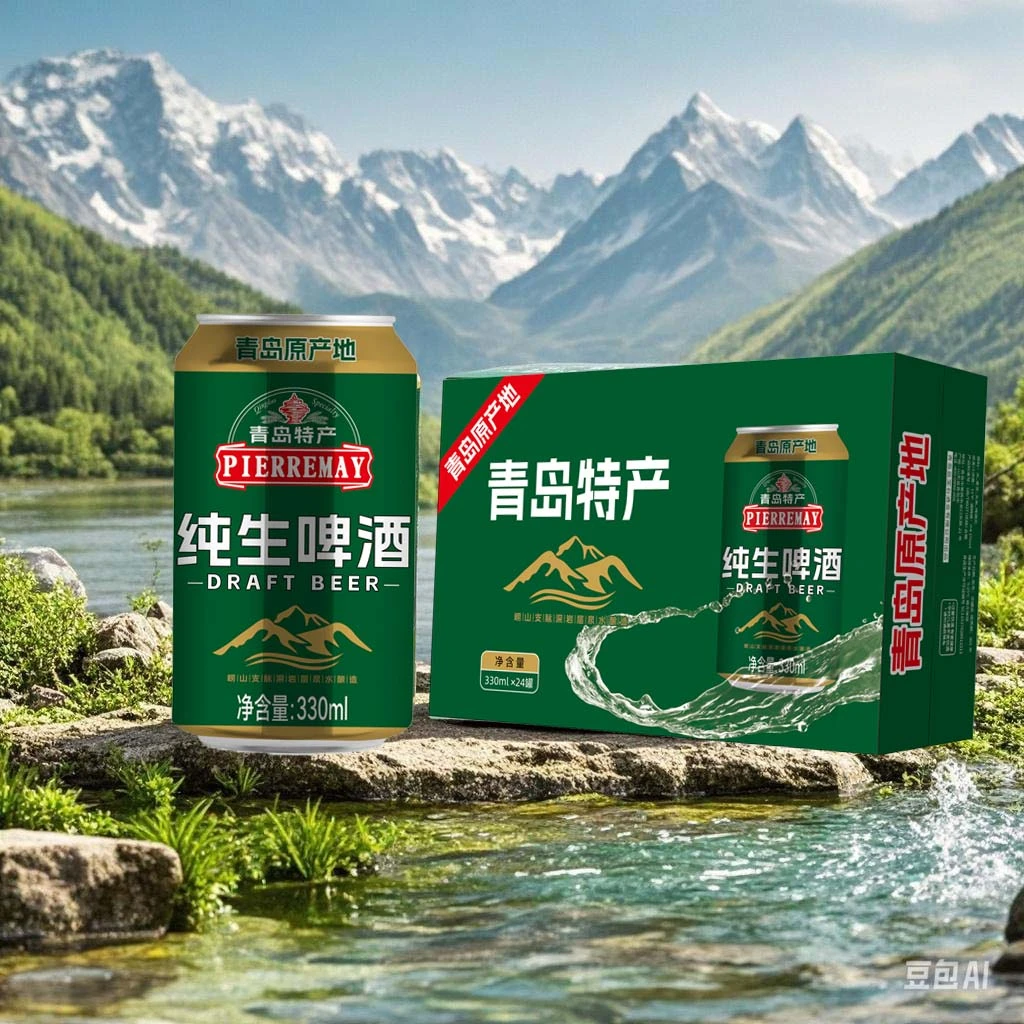 青岛皮尔麦11度纯生啤酒自然发酵原厂整箱青岛原产地