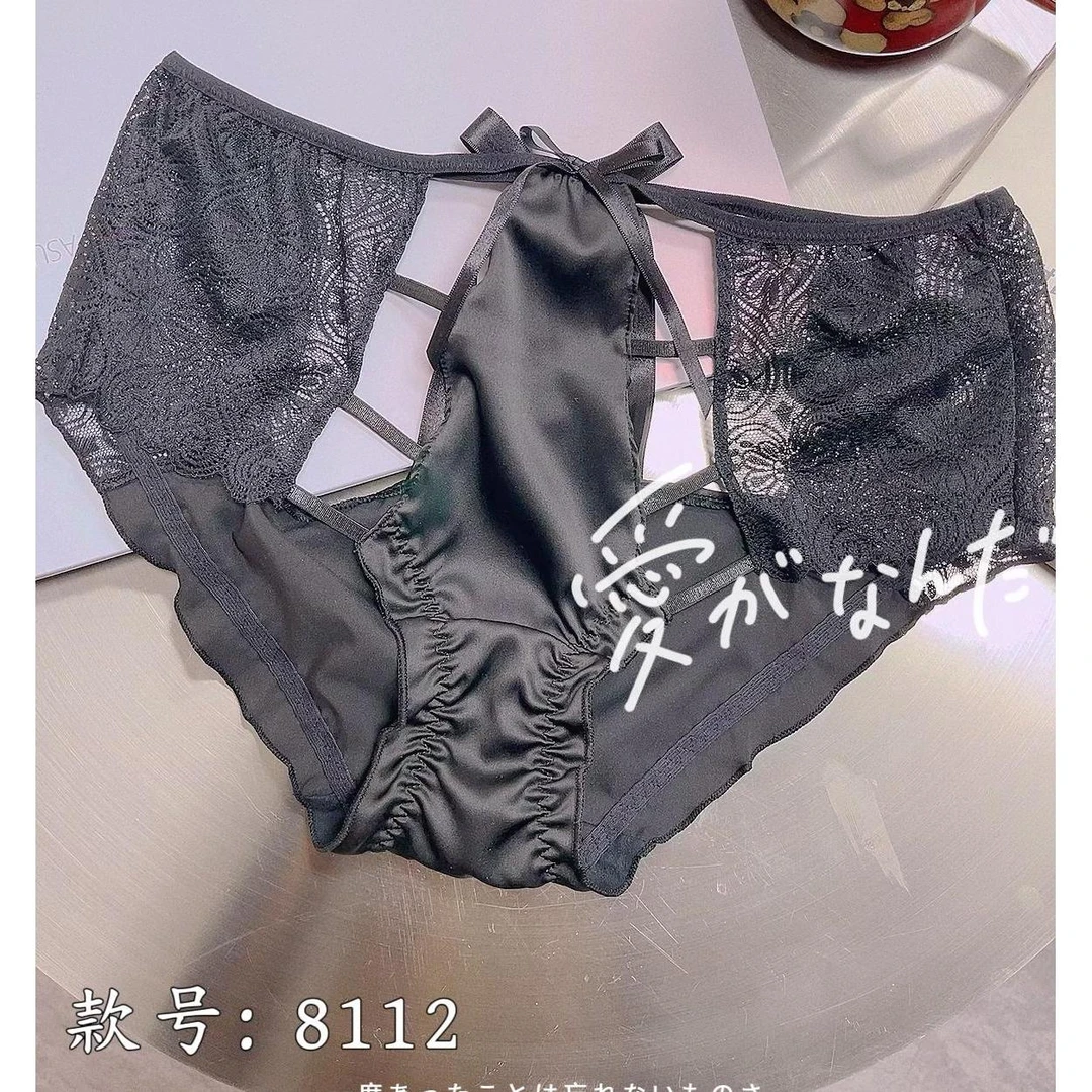 大码甜心100-210斤段面抽绳少女款轻奢高定全码内裤8112