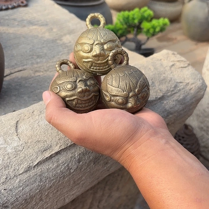 氓***叔石材铃铛精品包邮