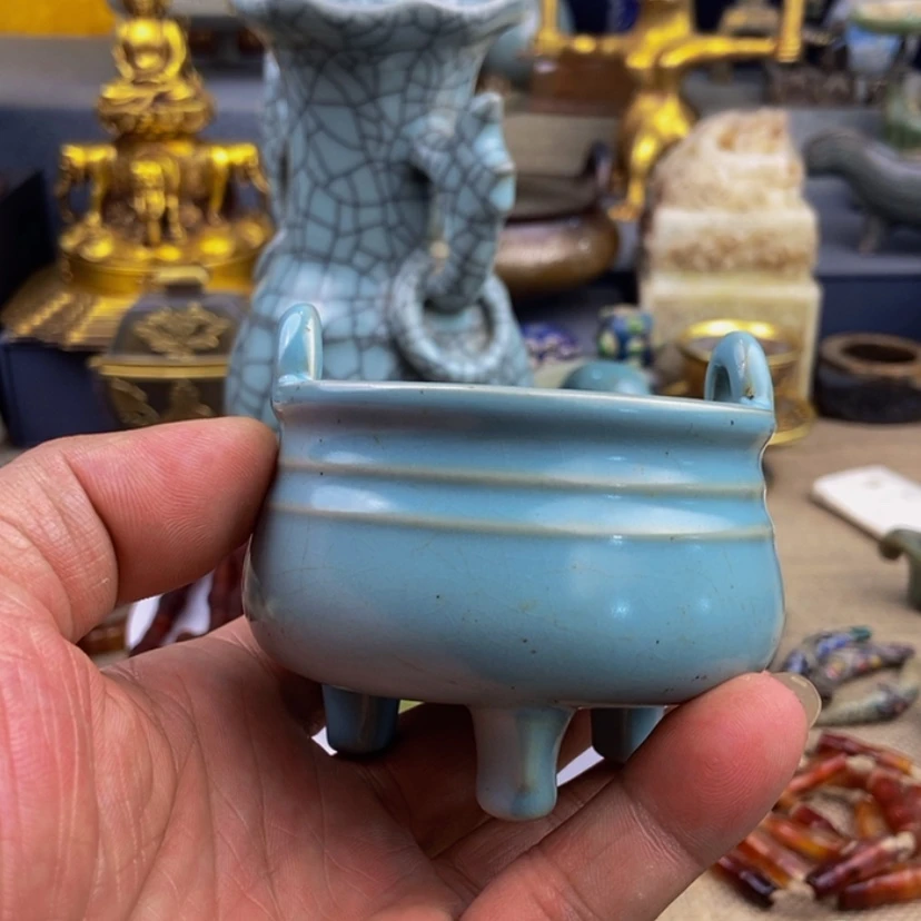 【闪购商品】摆件高古瓷五大名窑《****生