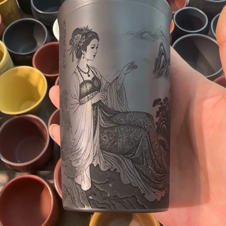 茶杯紫砂全手工制作工艺