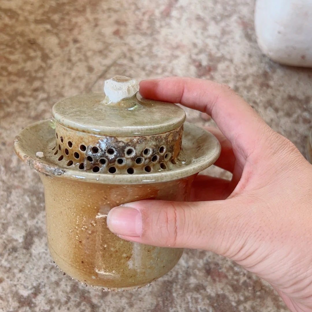 坭兴陶贵台龙窑柴烧茶器A69