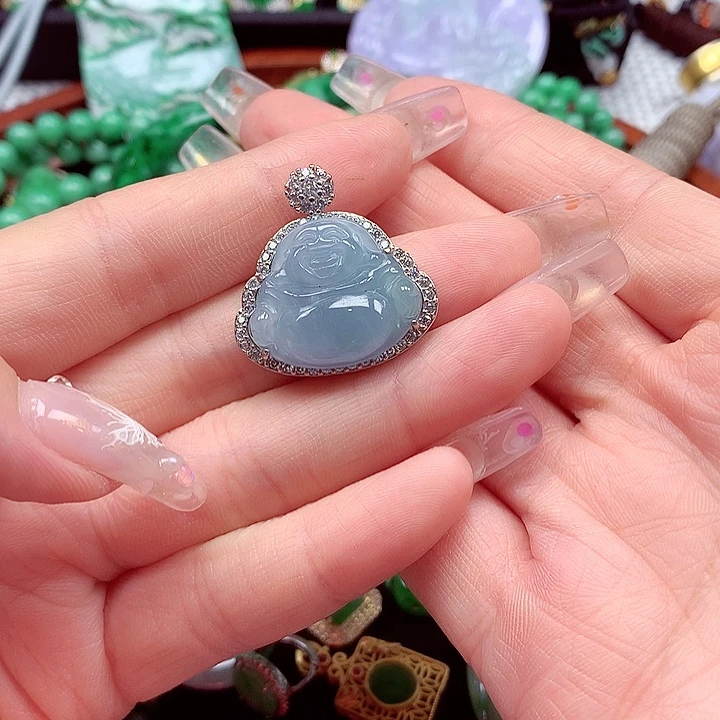 颈饰未镶嵌翡翠翡翠