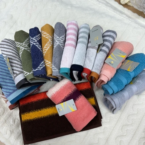 【一等品】【纯棉】超值吸水柔软亲肤成人家用加厚毛巾特厚面巾洗澡巾