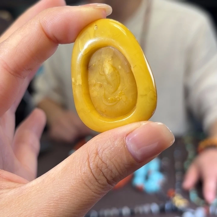 蜜蜡颈饰未镶嵌蜜蜡