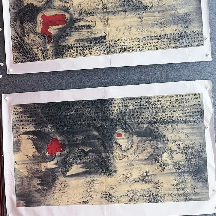 鲁岳艺术美术作品1