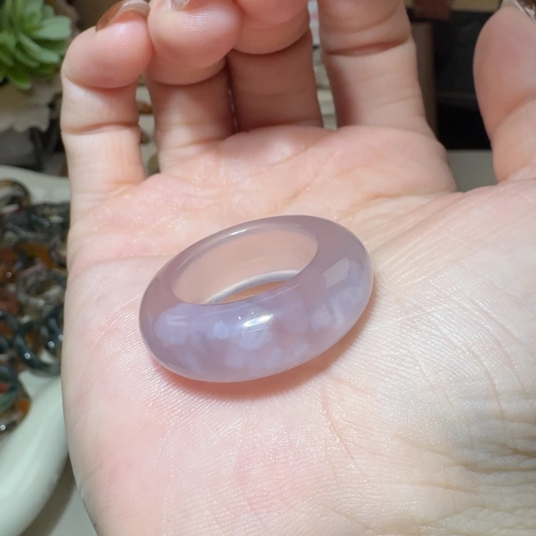 玛瑙/玉髓未镶嵌戒指
