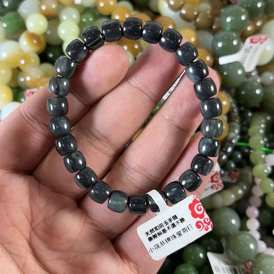 和田玉手链未镶嵌W212