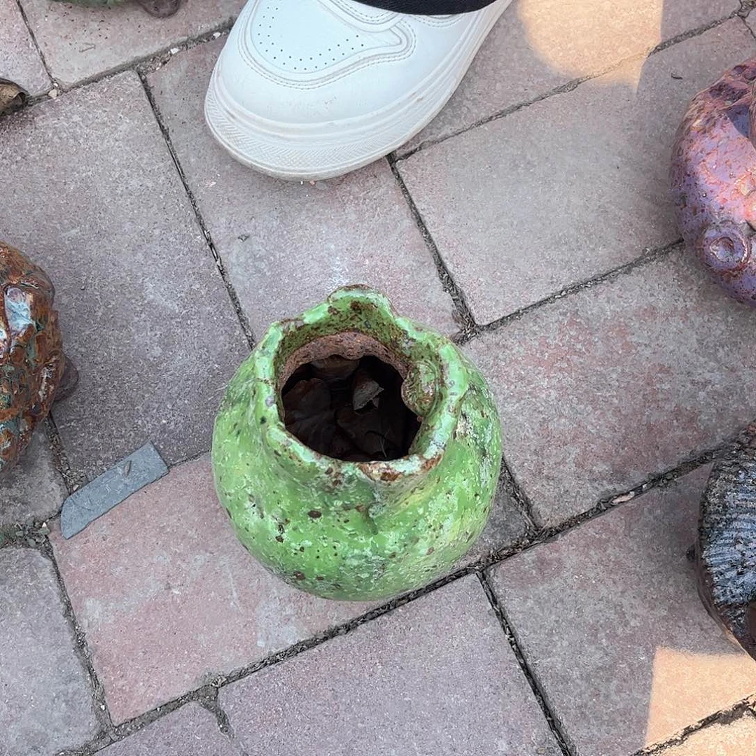 泥塑淡**香古镇炻陶瑕疵