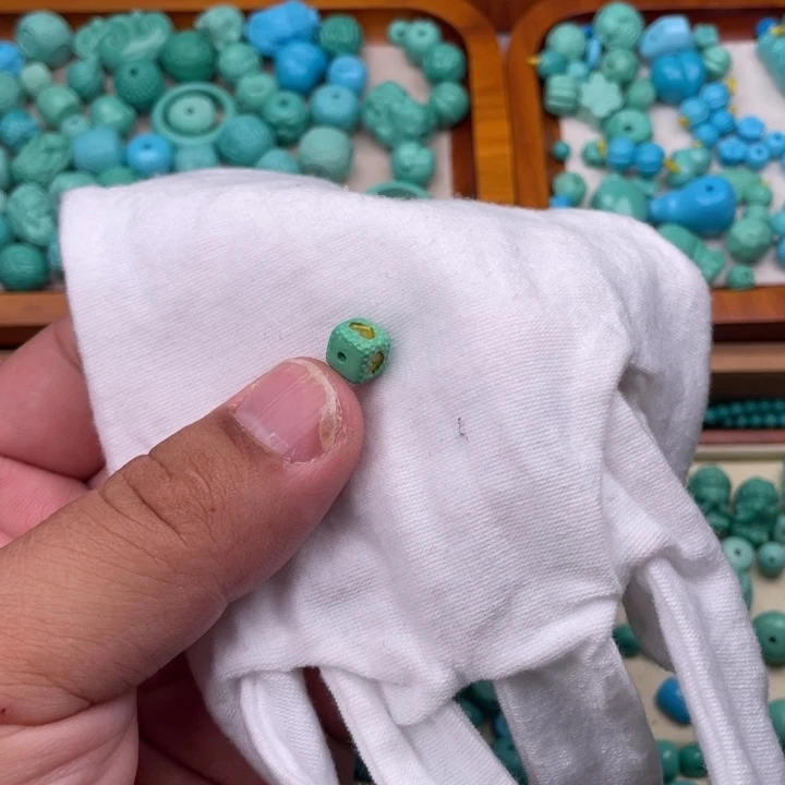 山***子直径7六方珠子一个