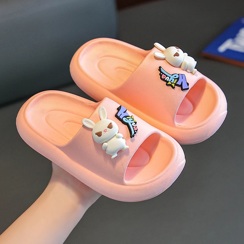 儿童拖鞋女童夏季2025新款室内家居洗澡防滑小孩男宝宝户外凉拖鞋