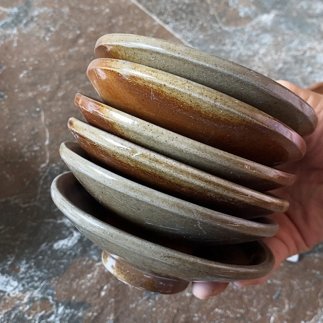 陶通红系列杯垫系列微瑕