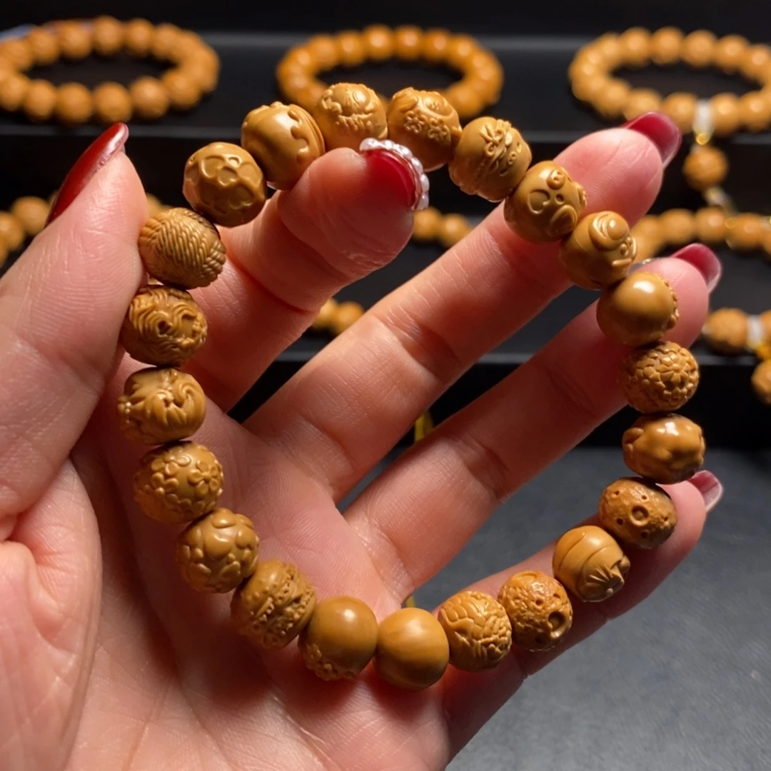 猴头核桃手串小多宝